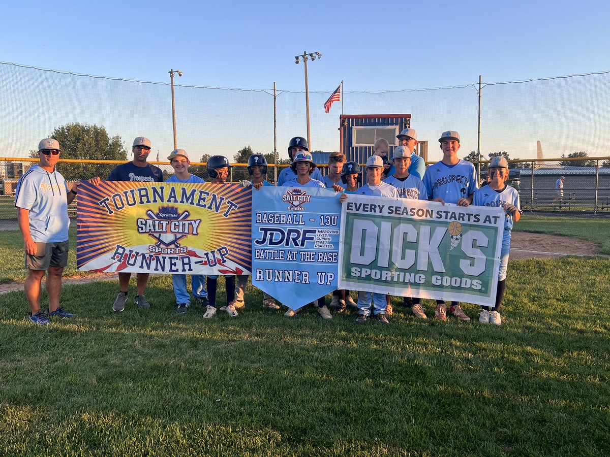 🏆13u JDRF @ The Base Championship

🥈Runner-ups: Western NY Prospects
🥇Champions: Sportszone