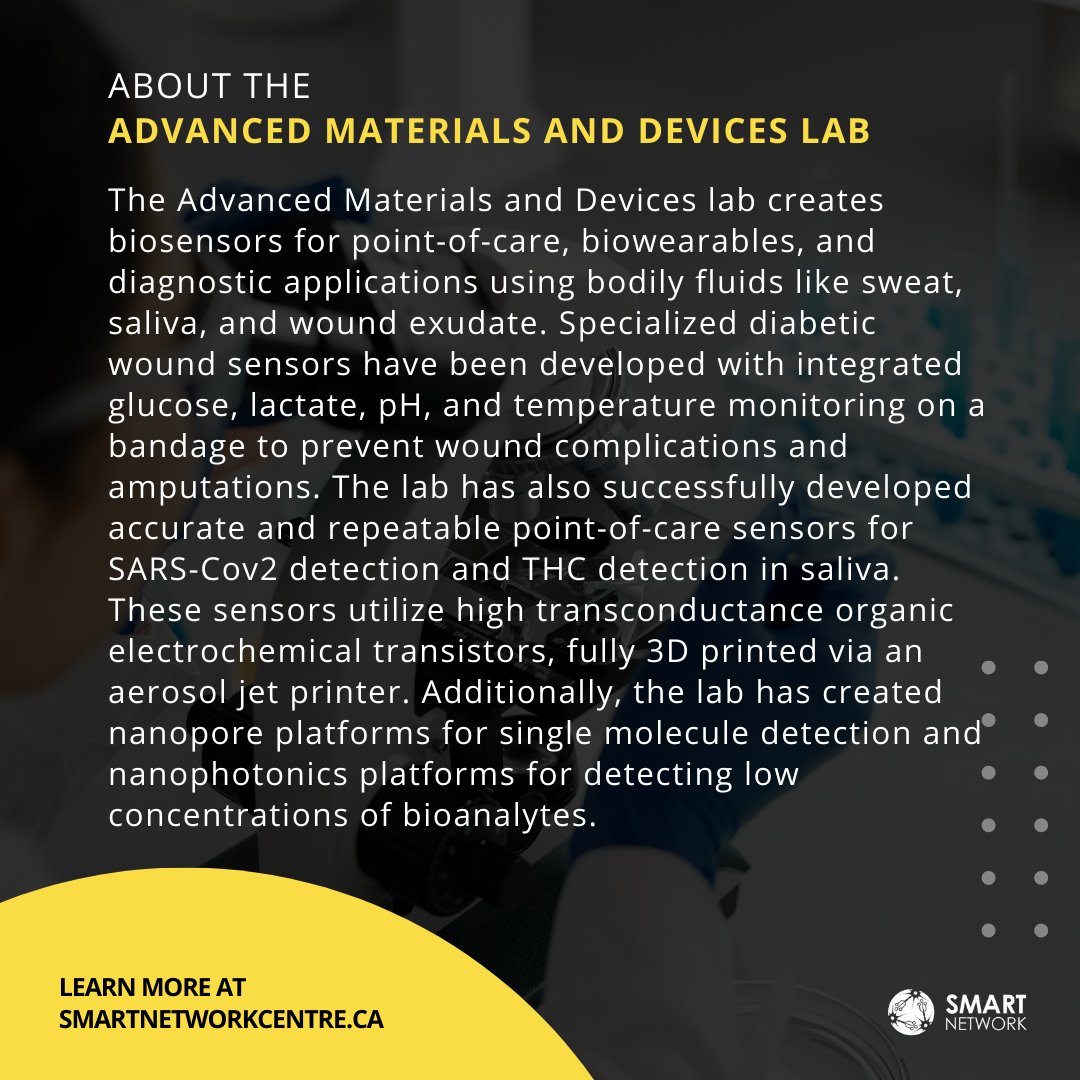 UA_iSMART's tweet photo. JULY SPOTLIGHT: Please join us in congratulating Dr. Manisha Gupta on receiving $600K of funding from the AICE grant from @ABInnovates 👏🏼🧬
.
#RehabMed #UofAMed #UniversityOfAlberta #BioSensors #HealthInnovation #HealthTech #BioWearables
.
@uofarehabmed @UAlberta_FoMD https://t.co/SctaCubwwg