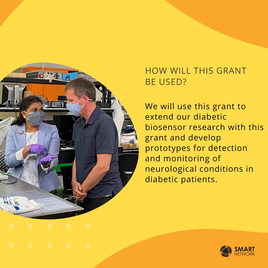 UA_iSMART's tweet photo. JULY SPOTLIGHT: Please join us in congratulating Dr. Manisha Gupta on receiving $600K of funding from the AICE grant from @ABInnovates 👏🏼🧬
.
#RehabMed #UofAMed #UniversityOfAlberta #BioSensors #HealthInnovation #HealthTech #BioWearables
.
@uofarehabmed @UAlberta_FoMD https://t.co/SctaCubwwg