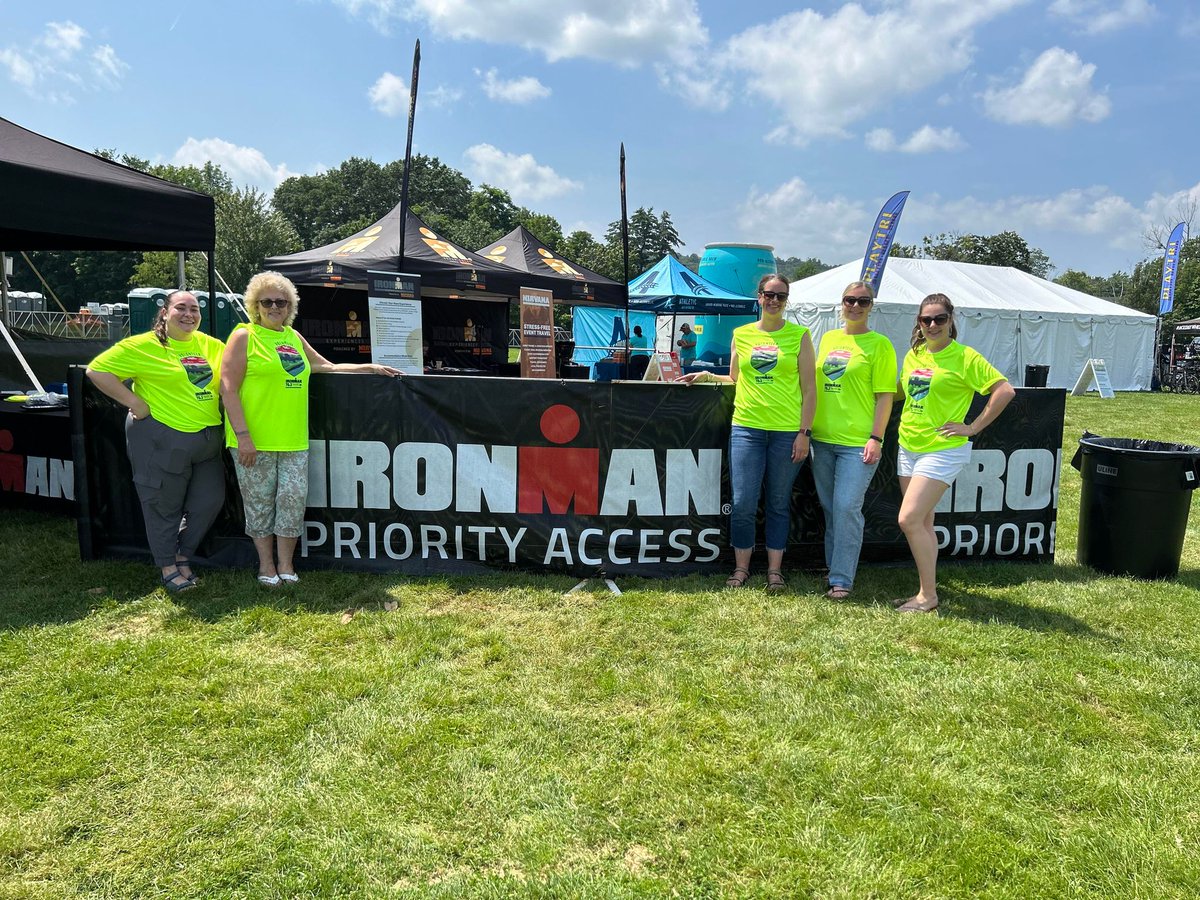 Yesterday was such a perfect day for the Ironman 70.3 Maine race! Congratulations to all the athletes who competed — we enjoyed meeting so many of you during athlete check-in!