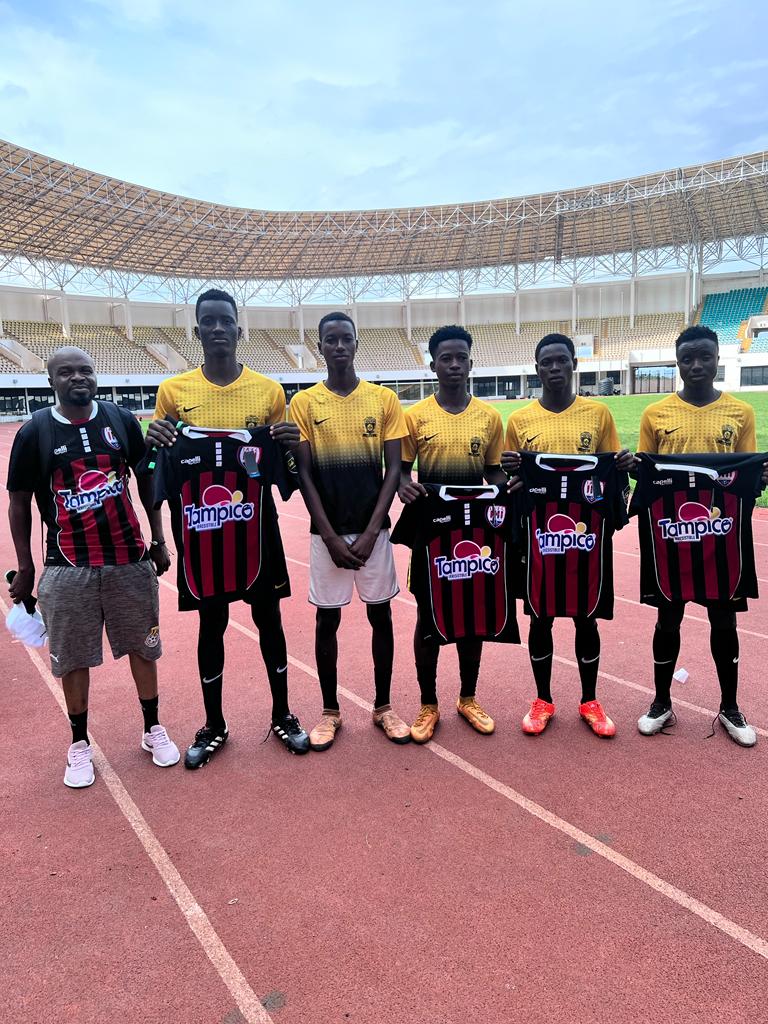 InterAlliesFC's tweet photo. Yay! First Part Complete ✔️

• We completed the first trial exercises in Tamale over the weekend.

• We thank all the players who made time to join the train, for their support. 👏🏽 

• This was powered by Tampico x Capelli Sport.

🔴⚪️🔵 #iafc | #ElevenIsToOne https://t.co/oEZxNnnhuM
