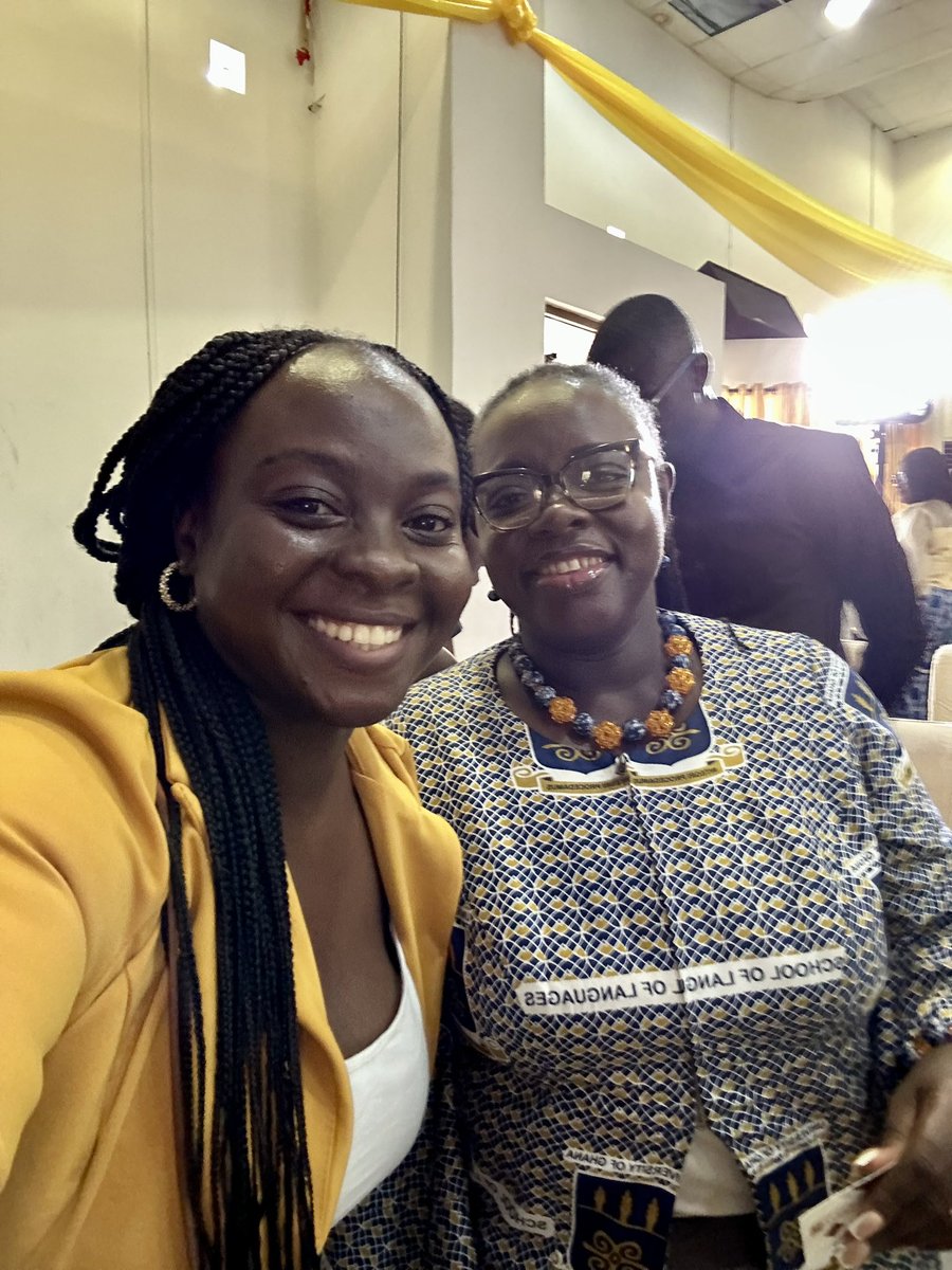 Prof. Nana Aba Appiah Amfo, first female Vice-Chancellor at the University of Ghana 😊❤️ #PremierUniversity