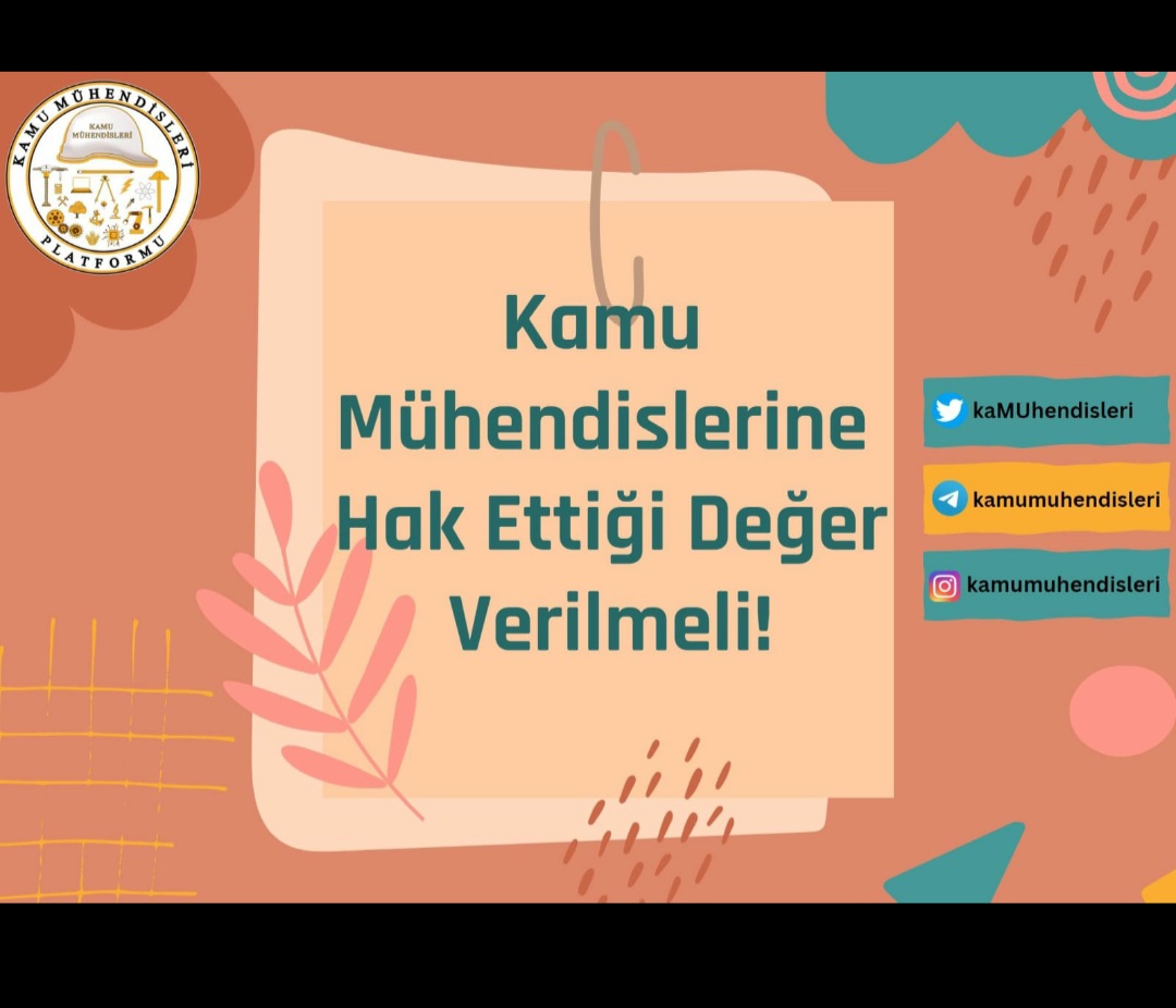 KayaKryk's tweet photo. Tüm kariyer meslekler iyileştirme almışken biz Kamu Mühendisleri herhangi bir iyileştirme almadık,gelişen çağda sorumluluklarimiz artarken gelirimiz geriye gitti. Yetkili sendika sözleşme masasında talep edilen tüm ödeme kalemlerini almalıdır.
#Madde131MuhendisinOlmazıdır https://t.co/QggzmePjAT