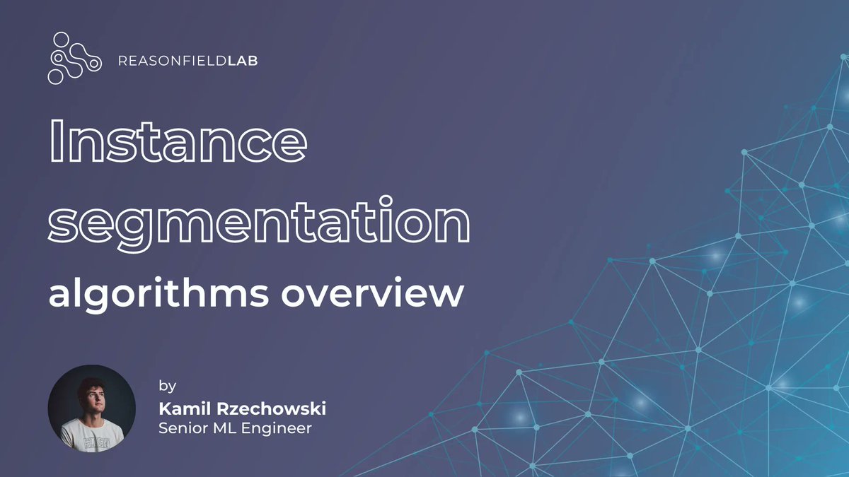 softwaremill's tweet photo. Instance segmentation is an extension of object detection where we localize an object and generate a binary mask for each single object in a scene.
Dive into #InstanceSegmentation algorithms on @ReasonFieldLab's blog:
⚙️ https://t.co/95Qe2Mtdpr
#machinelearning #ml #algorithms https://t.co/sMRwyCN3Sv