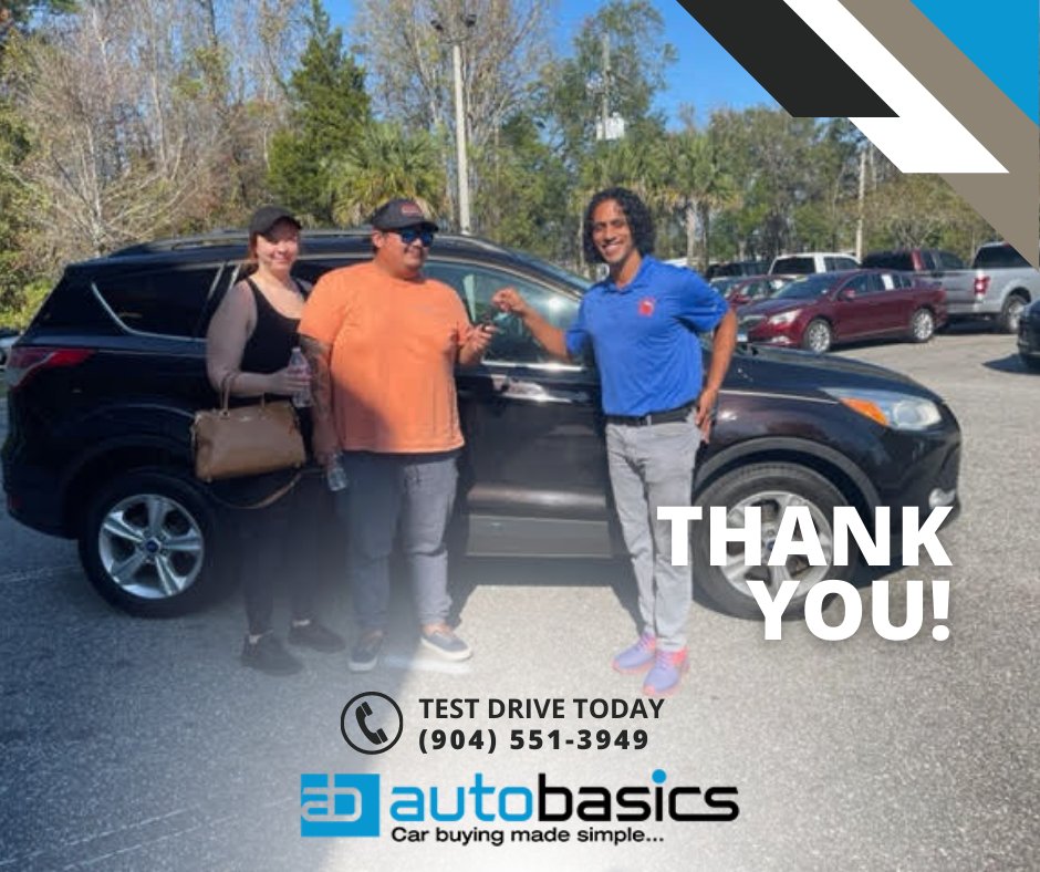 autobasics's tweet image. 🌟🚀 Thank you for making Autobasics your top choice! We&apos;re honored to have helped you find the perfect vehicle. Happy driving! 🚗💨

Shop For Yours at 👉 p1.tt/3GW8djX

#autobasics #newcar #thankyou #cardealership #jacksonvillefl