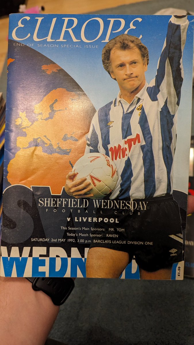 Just found this programme from 92. RIP Tricky Trev :(