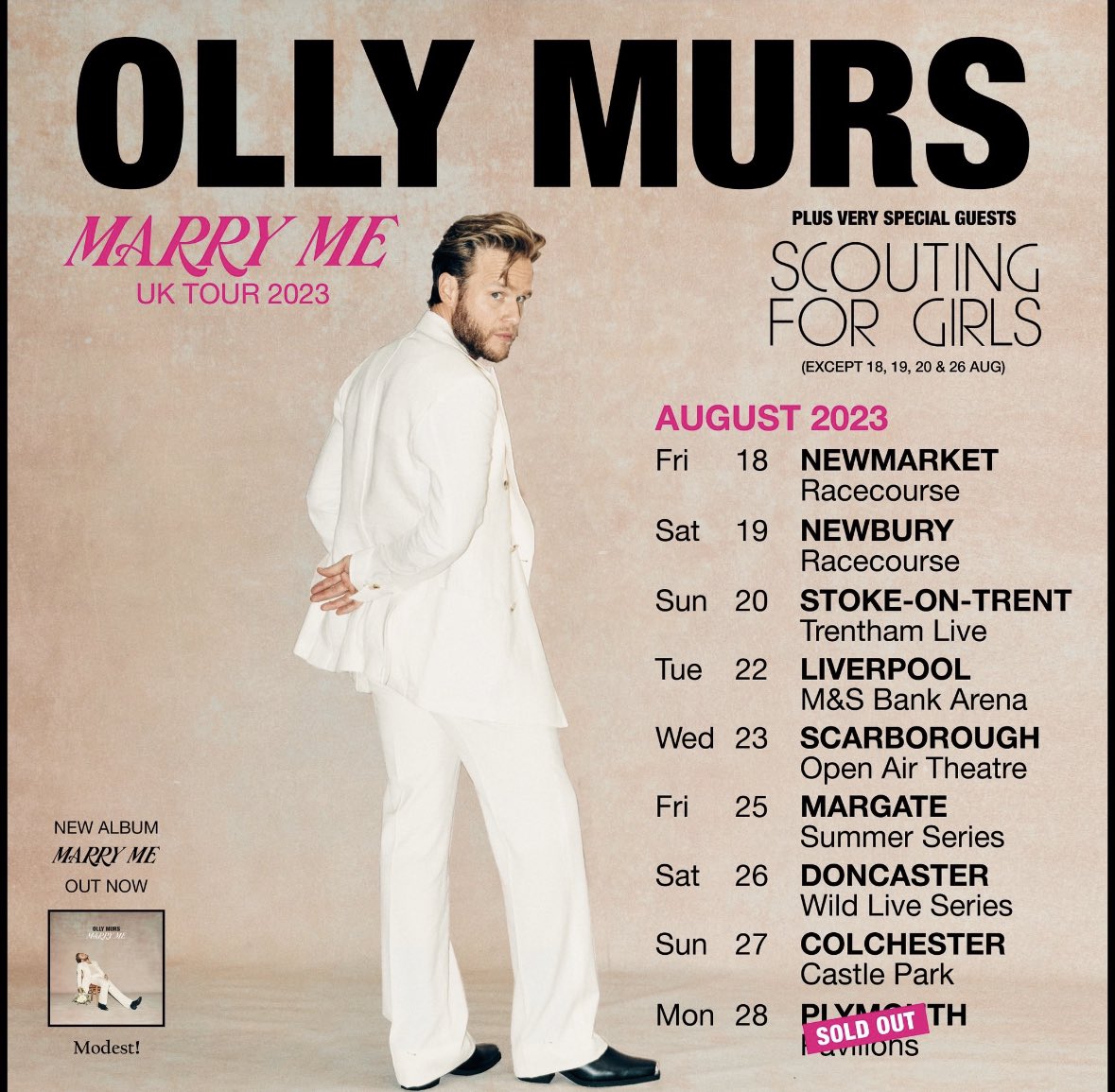 tripleHhorns's tweet photo. Pumped to get back on the road with the main man @ollymurs in a couple of weeks! https://t.co/4APUj2HZyb
