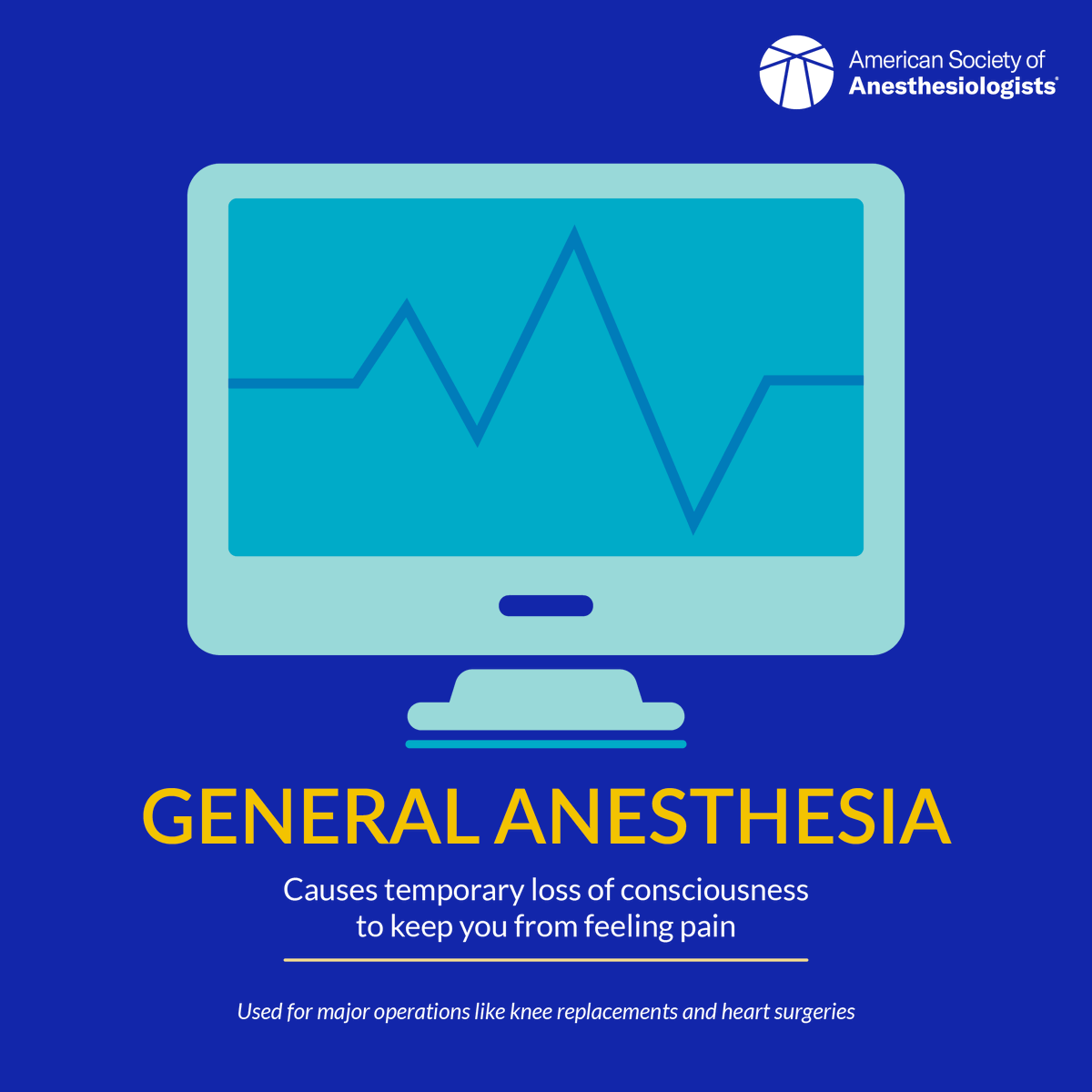 General anesthesia makes it possible for patients to receive lifesaving and life-changing surgeries, including procedures to treat cancer.

Learn more about this type of #anesthesia and how it works: ow.ly/AI9W50Pm4cL

#surgery