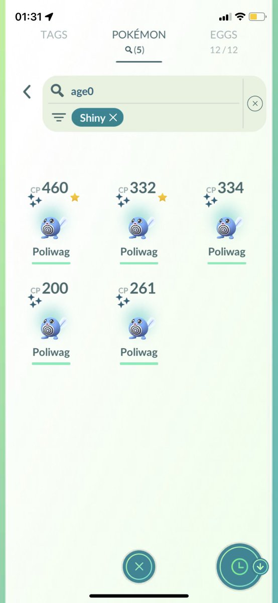 Late post, but this is what I got for Poliwag day 😌🩵
#PokemonGOCommunityDay