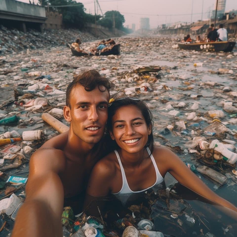 Librattus's tweet photo. Asi estuvieramos mi amor, nadando entre la basurita y los cadaveres en el #RioGanges pero te freseas. Tan Romantico que pudiera ser todo. #IndiaLoveTrip
😆😆😆 https://t.co/RL4UscXRNS