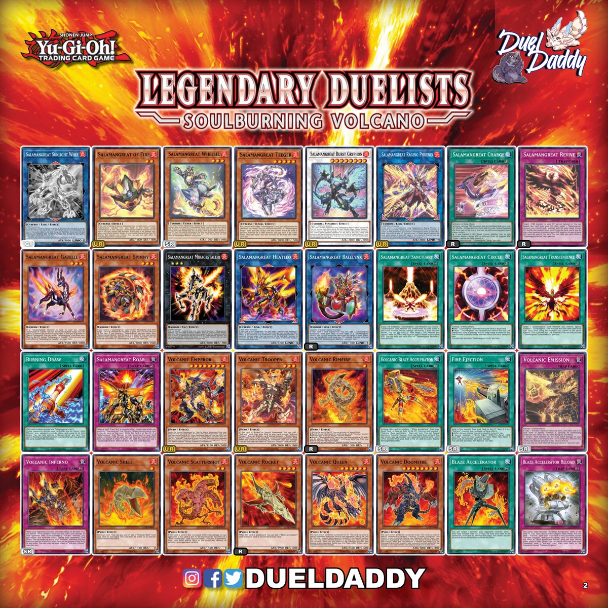 yugioh soulburning volcano card list price Yu-Gi-Oh Legendary Duelists: Soulburning Volcano Booster Box – Columbia  Hobby - Sports Card Boxes - Toploaders