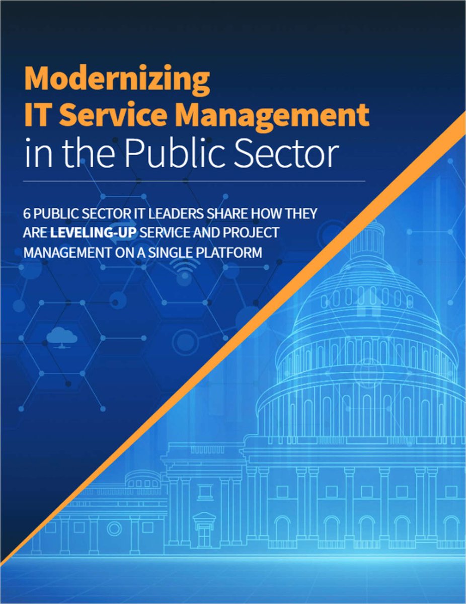 InformationWeek's tweet photo. Read NOW ๐
Modernizing ITSM in the Public Sector
https://t.co/TGzfFgwqHO
#InformationWeek #TeamDynamix #ITSM #PublicSector #Modernization #ITLeaders #FreeDownload https://t.co/WdDB9ZUOIz