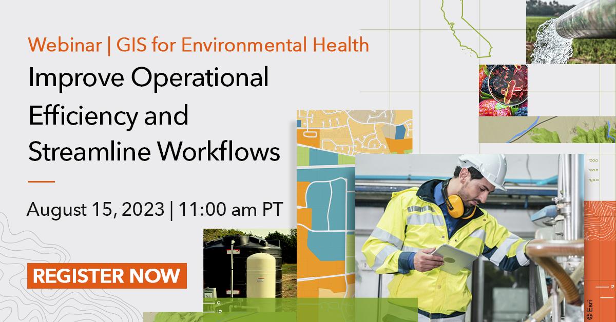 jaredshoultz's tweet photo. Imagine a workflow that is free of redundant data entry, helps you better manage time and track tasks, and enhances transparency and communication.  Join our webinar to learn how GIS technology can do all of this and more. Register today #HealthGIS https://t.co/KzpNrzoWS2 https://t.co/xkYt34RHaH