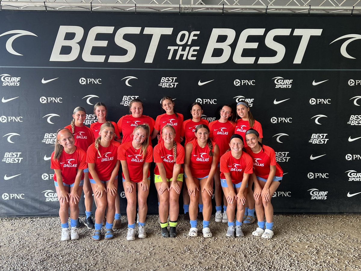 EllaKolp's tweet photo. So grateful to have such an amazing opportunity to play in Surf Cup with this team. Not the out come we wanted but we all did our best and we all fought till the very end. #surfcup2023 #dallassurf https://t.co/QizTg8IF62