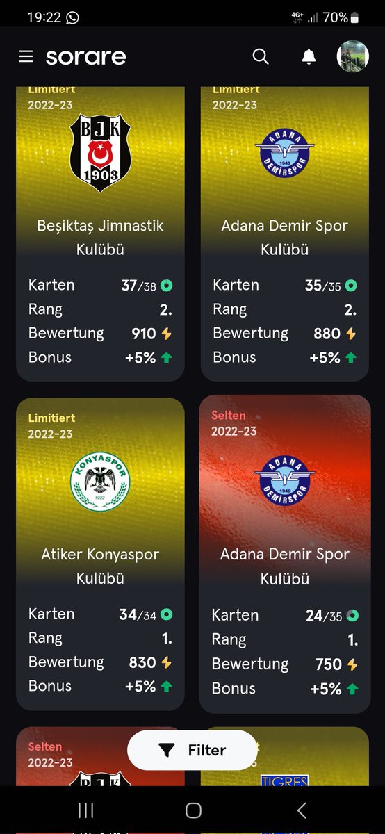 <a href="/FutSheriff/">Fut Sheriff</a> <a href="/Sorare/">Sorare</a> FK17 
BESIKTAS AND ADANA LETSSSS GOOOO