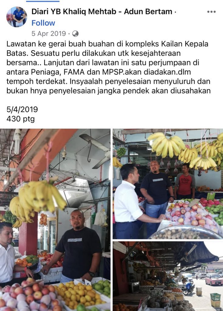 azraarisha's tweet photo. @DemiKepalaBatas @reezal_merican Org tu dari sblum menang ADUN Bertam, Kepala Batas lagi dah rajin turun padang buat kerja. Dia juga peguam

Hari2 dia post dekat FB dia. Penduduk Bertam pun tau la dia punya kerja. Cuma tak viral la plak dekat twitter.🤧

Jemput follow fb dia, nanti kata dia tak buat kerja plak https://t.co/AAGl9rj1GD