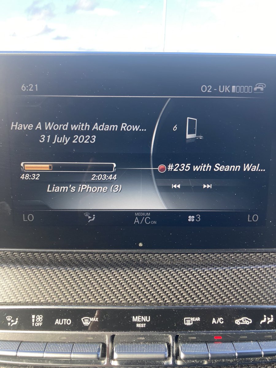 Making this trip back from Gatwick easier 🙌🏼 <a href="/Haveawordpod/">Have A Word</a>