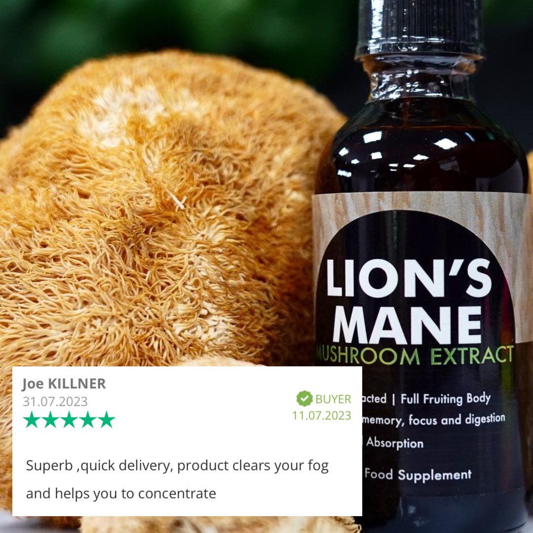 🌟 Five stars all the way! 🙌 Our lion's mane product has our customers roaring with excitement! 🦁🍄 Don't take our word for it, check out this amazing review! 😍 

👉 feelsupreme.co.uk/product/organi…

#LionsManeMagic #FiveStarReview #RoaringWithExcitement #lionsmane #changeyourbrain