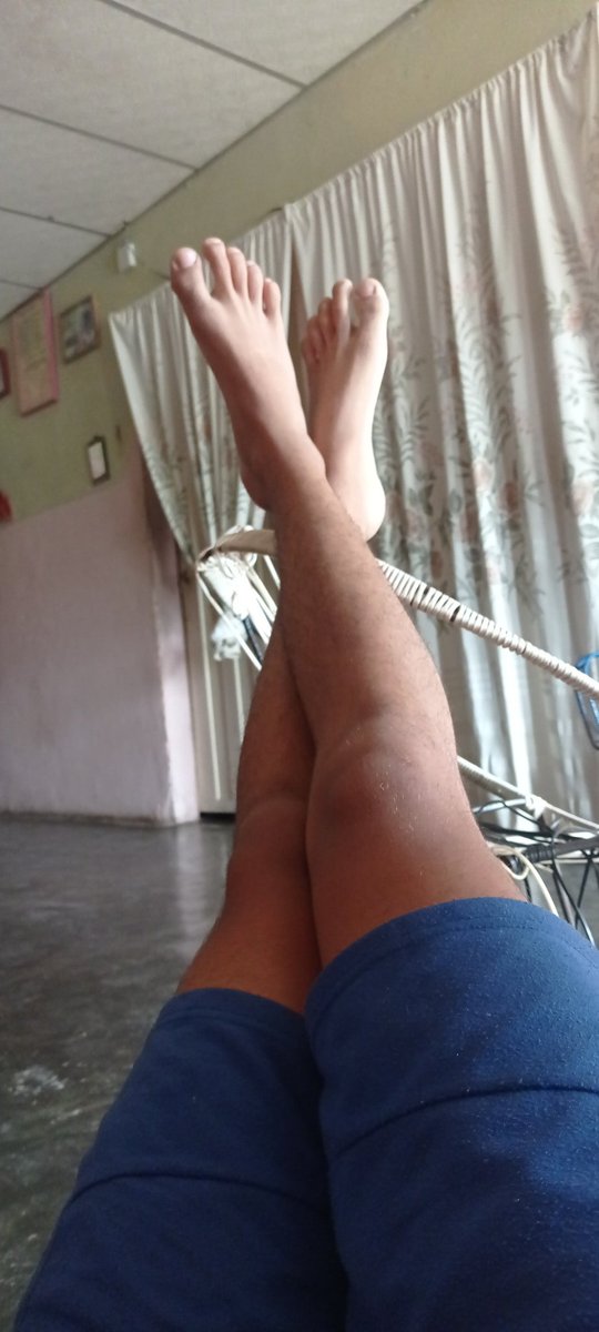 I'm relaxed waiting for the food