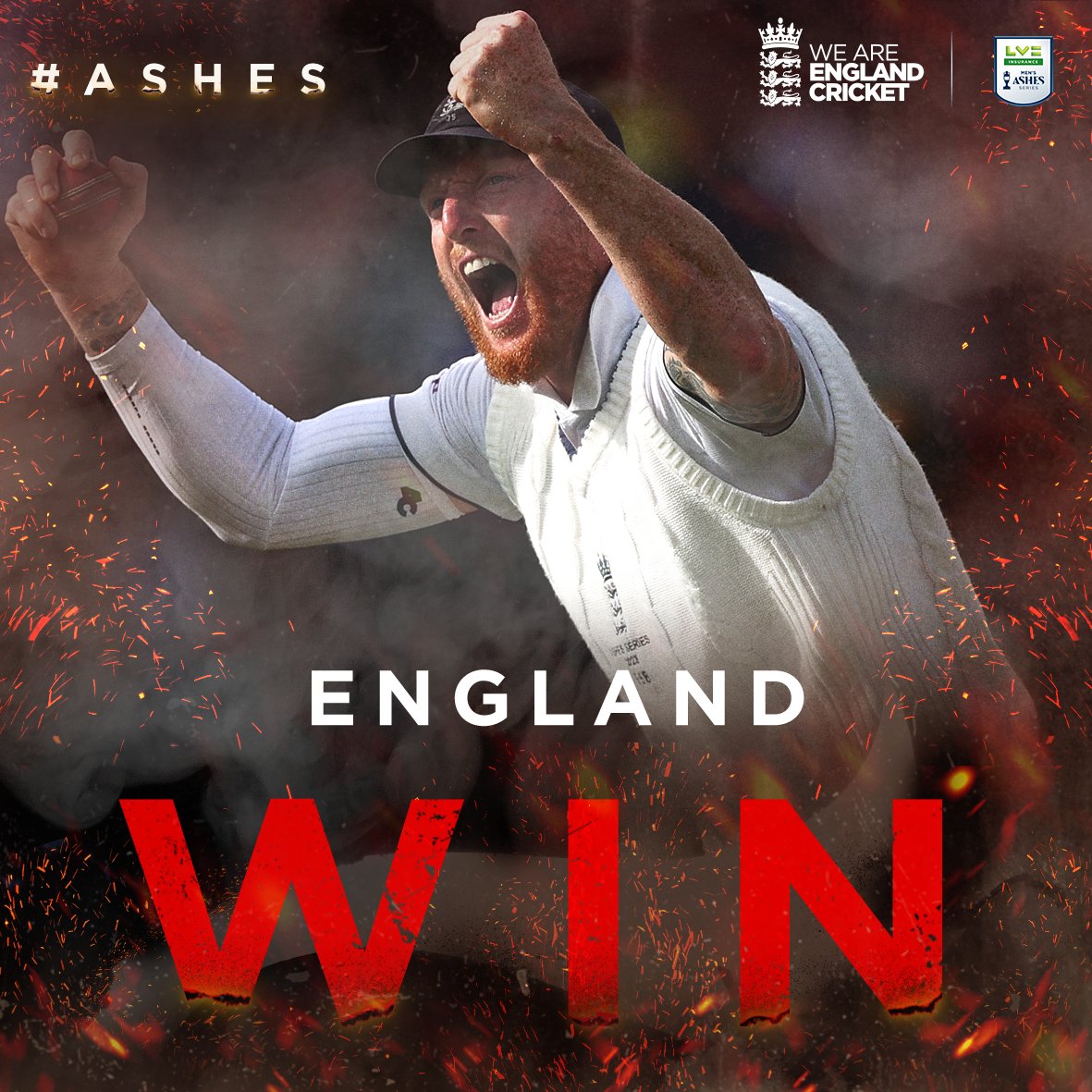 🏴󠁧󠁢󠁥󠁮󠁧󠁿 ENGLAND WIN! 🏴󠁧󠁢󠁥󠁮󠁧󠁿 A truly incredible Ashes series comes to an end... Well played, @CricketAus 🤝 #EnglandCricket | #Ashes