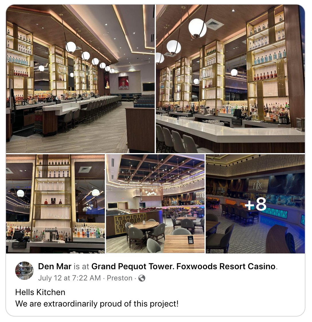 Thank you Den Mar for allowing us to powder coat your fabulous work! We are extremely grateful you included us in this project! #hellskitchen #powdercoating #foxwoodsresortcasino #gordonramsay