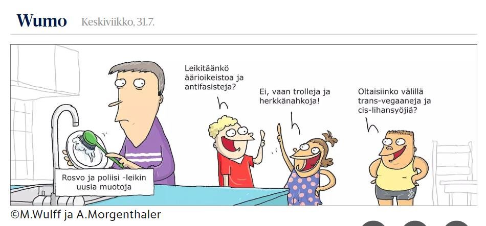 saanakokko's tweet photo. Tämä #WulffMorgenthaler #WuMo ilmestyi HS:ssa tasan neljä vuotta sitten, 31.7.2019.
#jakolinjat https://t.co/bno4rH9v07