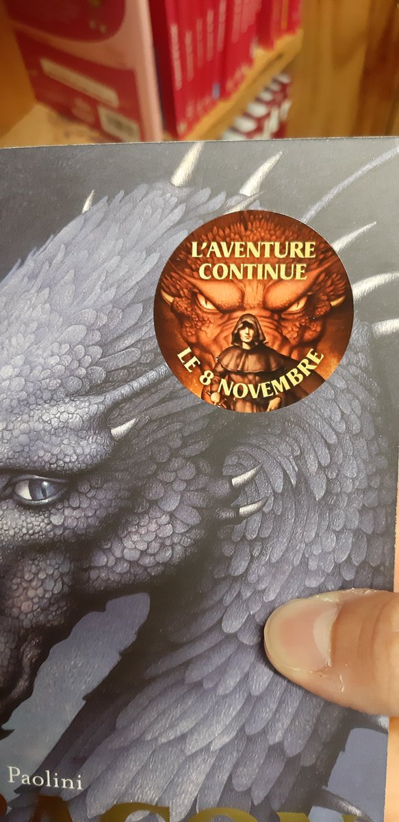 EragonActuFR's tweet photo. La promo pour la sortie de #Murtagh en France commence !
Et confirmation de sa sortie le 8 novembre prochain avec preuve à l'appui. 👍
#Eragon #WorldofEragon @BayardEditionsJ @paolini https://t.co/Z2yUZmMRCL