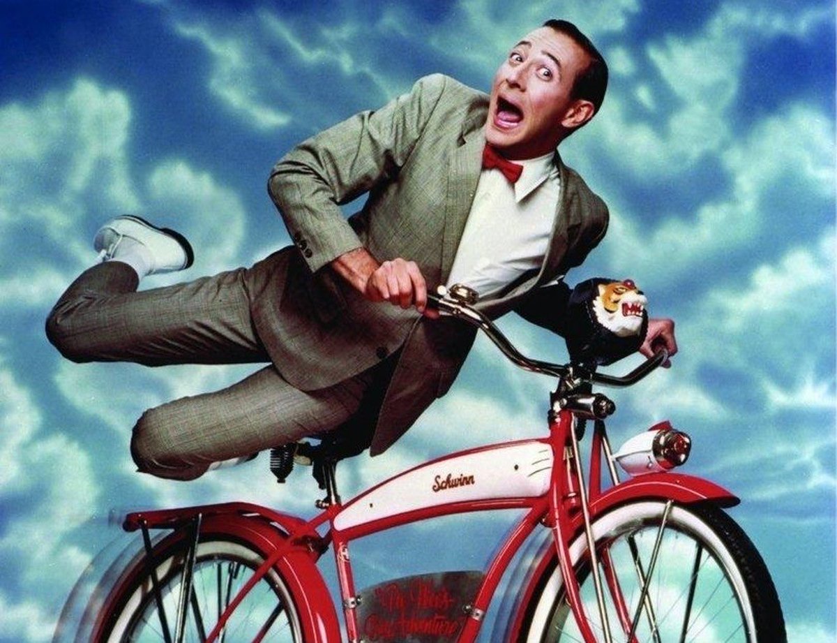 strombo's tweet photo. Paul Reubens led the way to give us permission to be silly, wild and fun. 
Rest in peace Pee Wee Herman. https://t.co/8ooR89oBb5