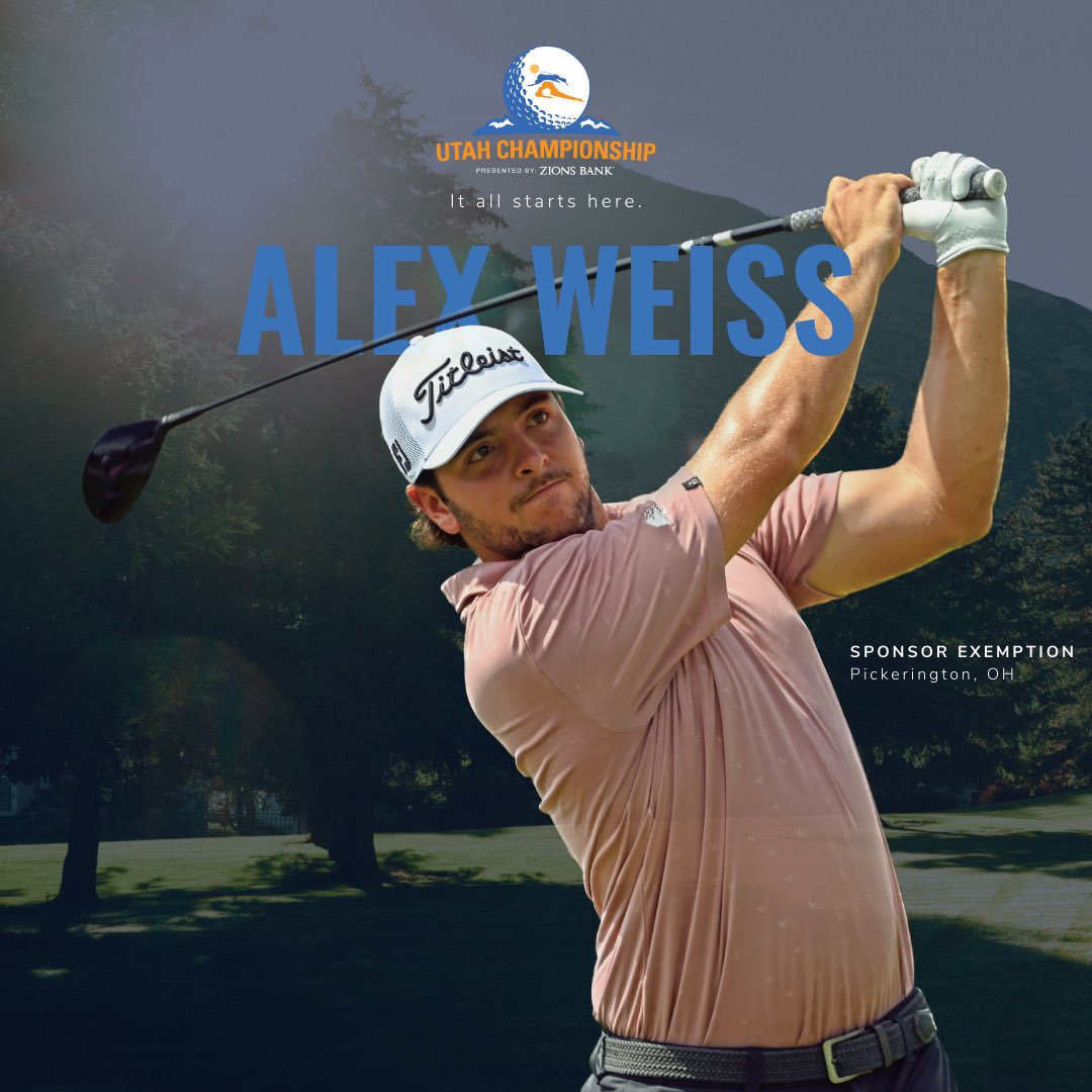 Utah Championship (@utchampionship) on Twitter photo Marshall University graduate <a href="/Acweiss5/">Alex Weiss</a> has recorded seven top-10 finishes on the <a href="/PGATOURLA/">PGA TOUR Americas ESP</a>, including one as a runner-up. Now competing in only his second season on the <a href="/KornFerryTour/">Korn Ferry Tour</a>, Alex was the winner of Stage 1 & 2 at Q-School and T7 at the 2022 <a href="/VBChampionship/">Veritex Bank Championship</a>. Marshall University graduate <a href="/Acweiss5/">Alex Weiss</a> has recorded seven top-10 finishes on the <a href="/PGATOURLA/">PGA TOUR Americas ESP</a>, including one as a runner-up. Now competing in only his second season on the <a href="/KornFerryTour/">Korn Ferry Tour</a>, Alex was the winner of Stage 1 & 2 at Q-School and T7 at the 2022 <a href="/VBChampionship/">Veritex Bank Championship</a>.