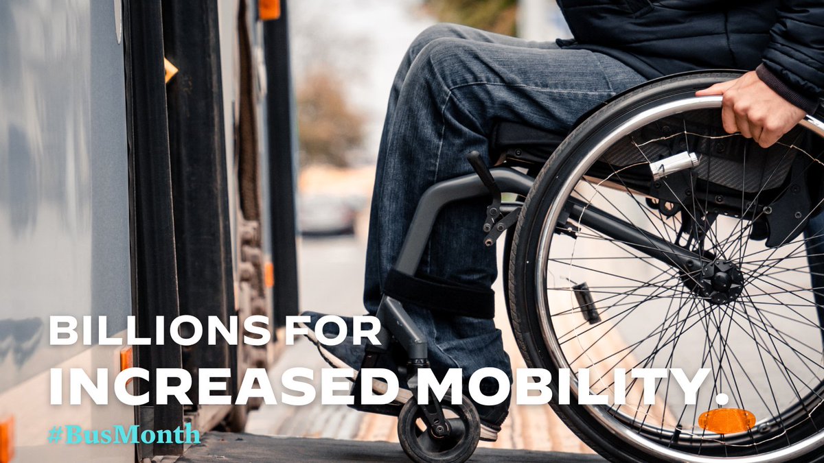 MoveLATransit's tweet image. For people with disabilities, the bus can be critical for accessing:
🥙 Food and supplies
🎉 Social events
🩺 Medical appointments
📚Work and school
Move LA + our Aging &amp;amp; Disability Transit Network celebrate #BusMonth because buses create a more accessible world. @TransportDems