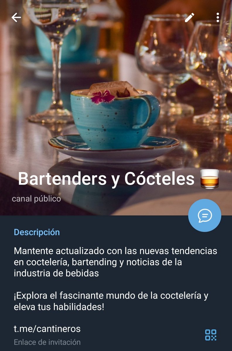 DetrasDelBar's tweet photo. Atención entusiastas de los cócteles y bartenders/mixólogos de profesión, estamos mudándonos a un nuevo grupo de Telegram. https://t.co/bxbCPXRJW5