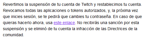 blasterduster's tweet photo. Ya me desbanearon, parece que no se librarán de mí 😜 https://t.co/zf58zp9cV6
