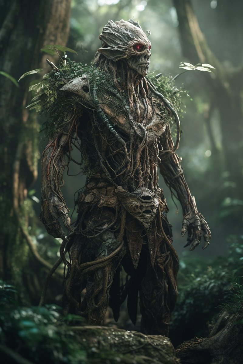 We're fine-tuning our technique and the art of this latest (?) collection. As evidenced by this superb treant. What I mean is... Look at this !!!
