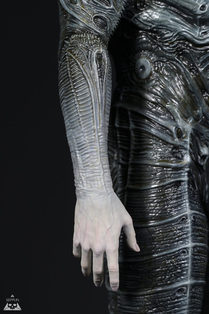 Seppun_Systems's tweet photo. Engineer (non scale 60cm)
I did the paint and produced a video with a soundtrack I've composed, link in next post. More pictures on the website.

#alienmovie #xenomorph #ridleyscott https://t.co/ky9pAdCeen