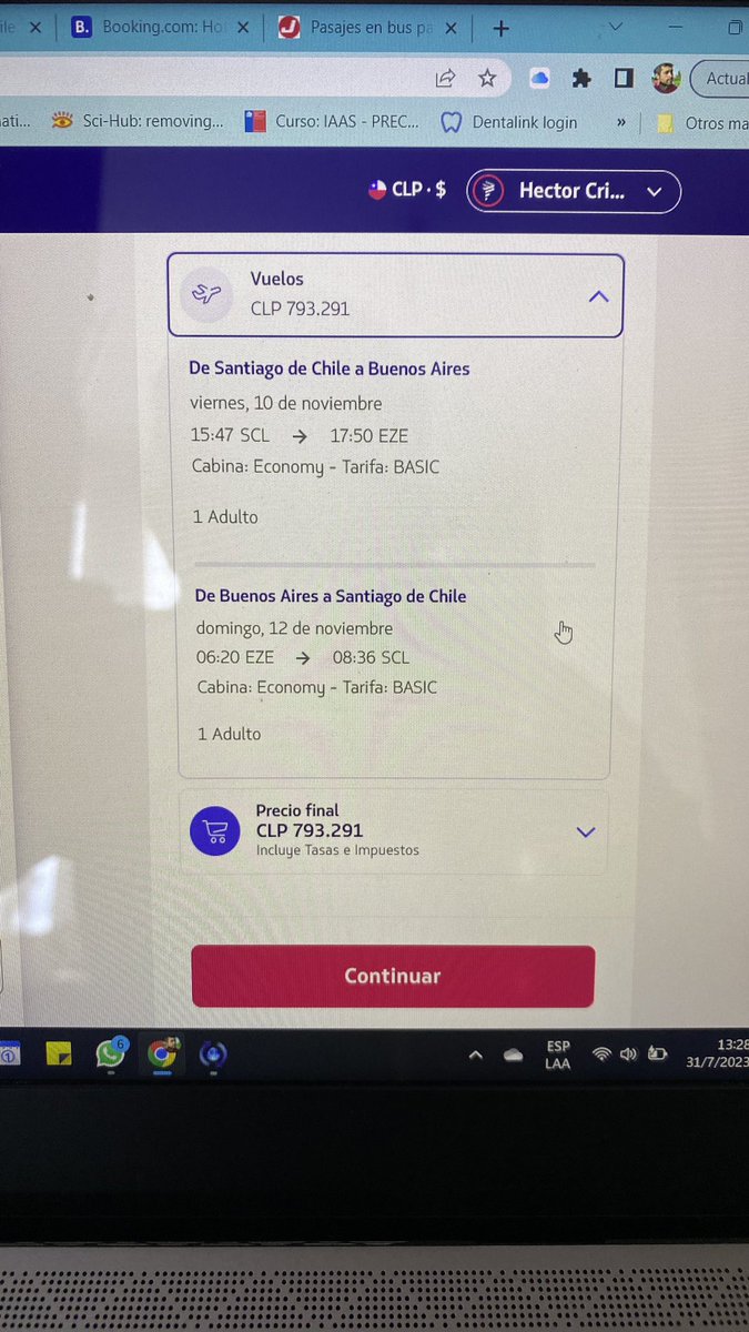 titoarroyoo's tweet photo. me parece que esto amerita funa … no sé si estoy pagando por ir a Buenos Aires o a Rusia @LATAMAirlines @VuelaJetSMART @SKYAirline_CL @tswiftcl #latamairlinesabusivo #skyairlineabusivo #jetsmartabusivo #Swifties #TheErasTourTS #TaylorSwift https://t.co/byadXMw0ZG