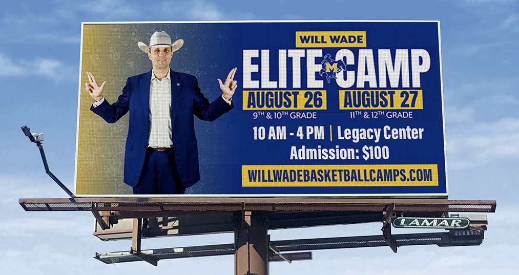 Will Wade Summer Camps (@willwadecamp337) on Twitter photo <a href="/LamarOOH/">Lamar Advertising</a> ✖️ Will Wade Elite Camp
Spotted at S Acadian/Perkins in Baton Rouge.
Campers attending from LA, TX, MS, CO, VA, FL... who's next? Secure a spot below⤵️
willwadebasketballcamps.com <a href="/LamarOOH/">Lamar Advertising</a> ✖️ Will Wade Elite Camp
Spotted at S Acadian/Perkins in Baton Rouge.
Campers attending from LA, TX, MS, CO, VA, FL... who's next? Secure a spot below⤵️
willwadebasketballcamps.com