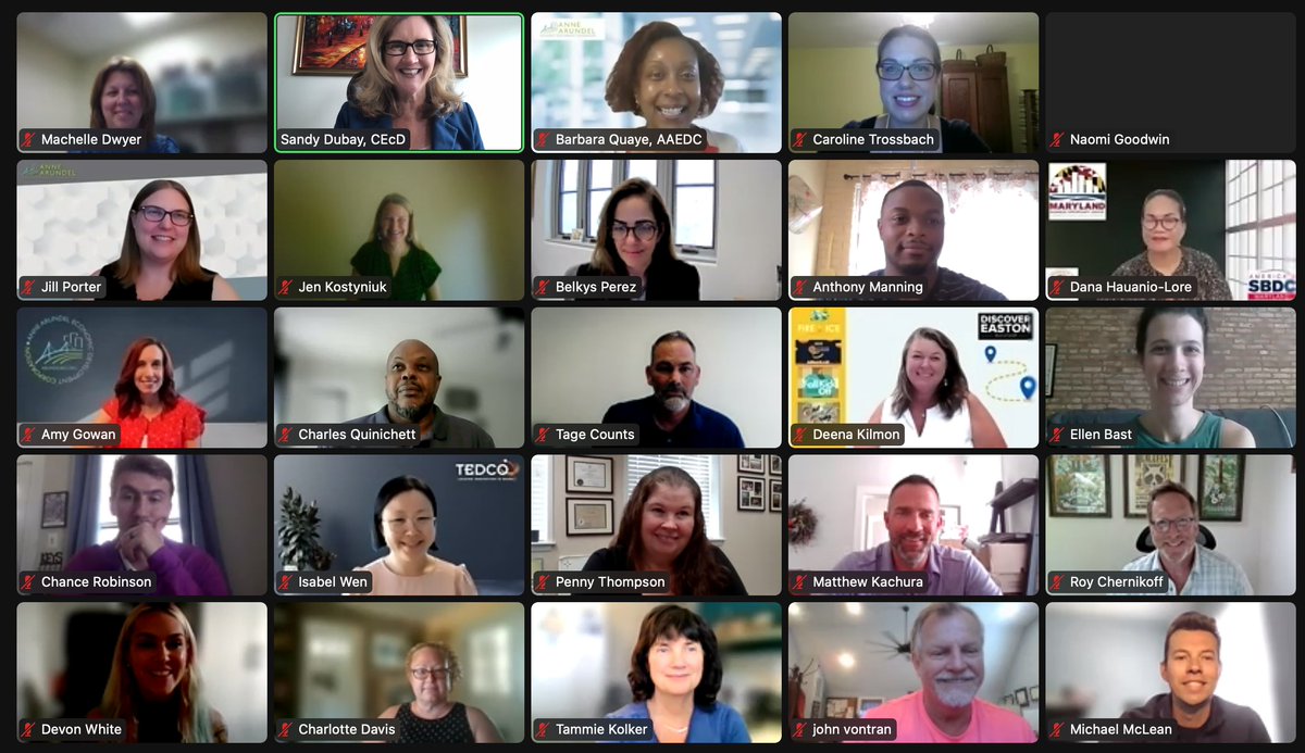 Over 60 participants attended this year’s MEDA Chesapeake Basic Economic Development Course! After completing this course, participants are one step closer to becoming Certified Economic Developers (CEcDs) through the International Economic Development Council <a href="/IEDCtweets/">IEDC</a>.