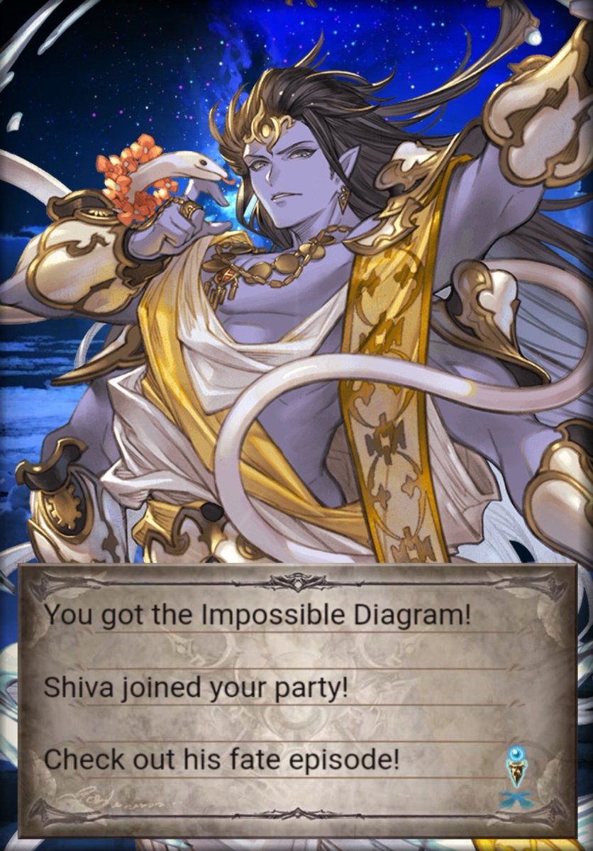 @granblue_en this shit is so powerful, a big W for gbf players tbh

finally i can guarantee a new ssr TT