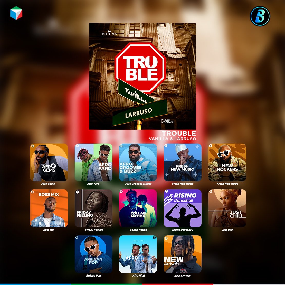 highvibesdc's tweet photo. Big thanks to @BoomplayGhana for the support ✅✅

“Trouble” by @vanillamuzik_ x @larruso_ is now available on all digital platforms 🔥🔥 

#trouble #vanillamuzik #bullhausentertainment #bullhaus #musicdistribution #playlistpitching #highvibes #highvibesdistribution https://t.co/6tmSp7fiqx
