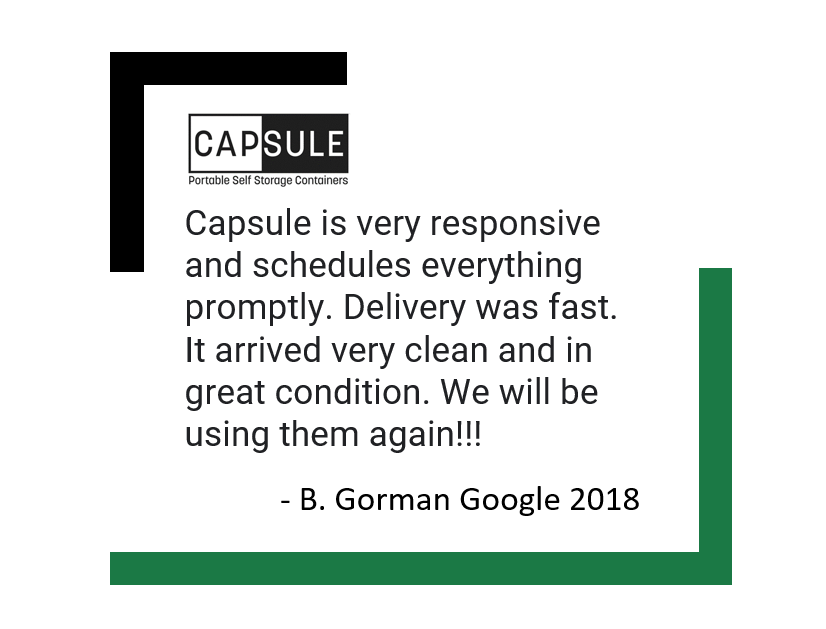 DFWCapsule's tweet image. ⭐️⭐️⭐️⭐️⭐️
Capsule is proud to have been consistently providing 5 star service for over 5 years and we don’t plan to stop anytime soon.
⭐️⭐️⭐️⭐️⭐️
#portablestorage #dfwmovers #stormdamage #remodeling #staging #movingcontainers
