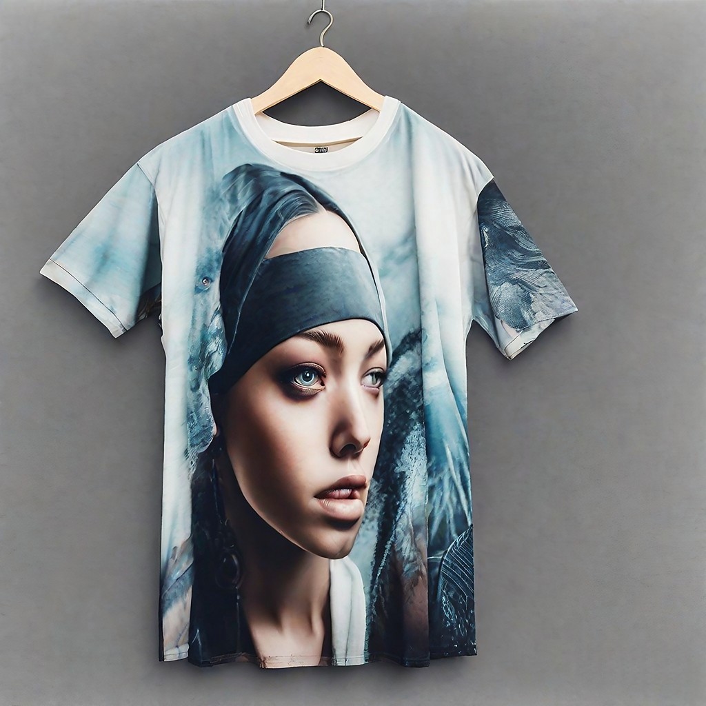 First T-shirt with NFT print