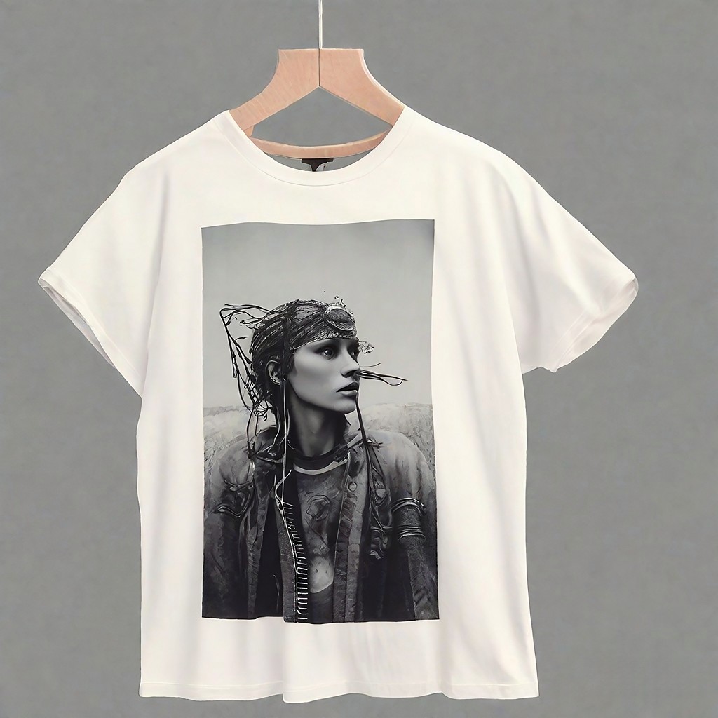 Fourth t-shirt with nft print