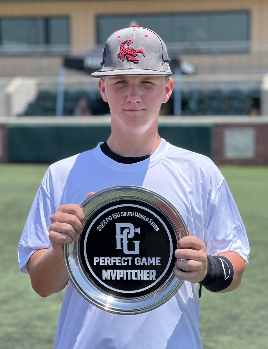 2023 15U WWBA South World Series

🥇 Scorpions 2026 Texas
🥈 Texas Prime Black 2026
🏆 MVP- Mark Macklin
🏆 MVPitcher- Nathan Eveler