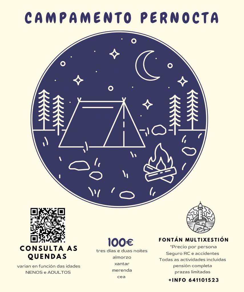 quepasapeixe's tweet photo. Boas, somos Adri e Mar, e imos facer este fío para presentarvos o noso campamento para adultos, agradecemos moitisimo calquer tipo de difusión. Temos unha oferta moi chula este agosto e setembro, así que si tedes algún finde libre non o pensedes https://t.co/MOsDE5cBVy
