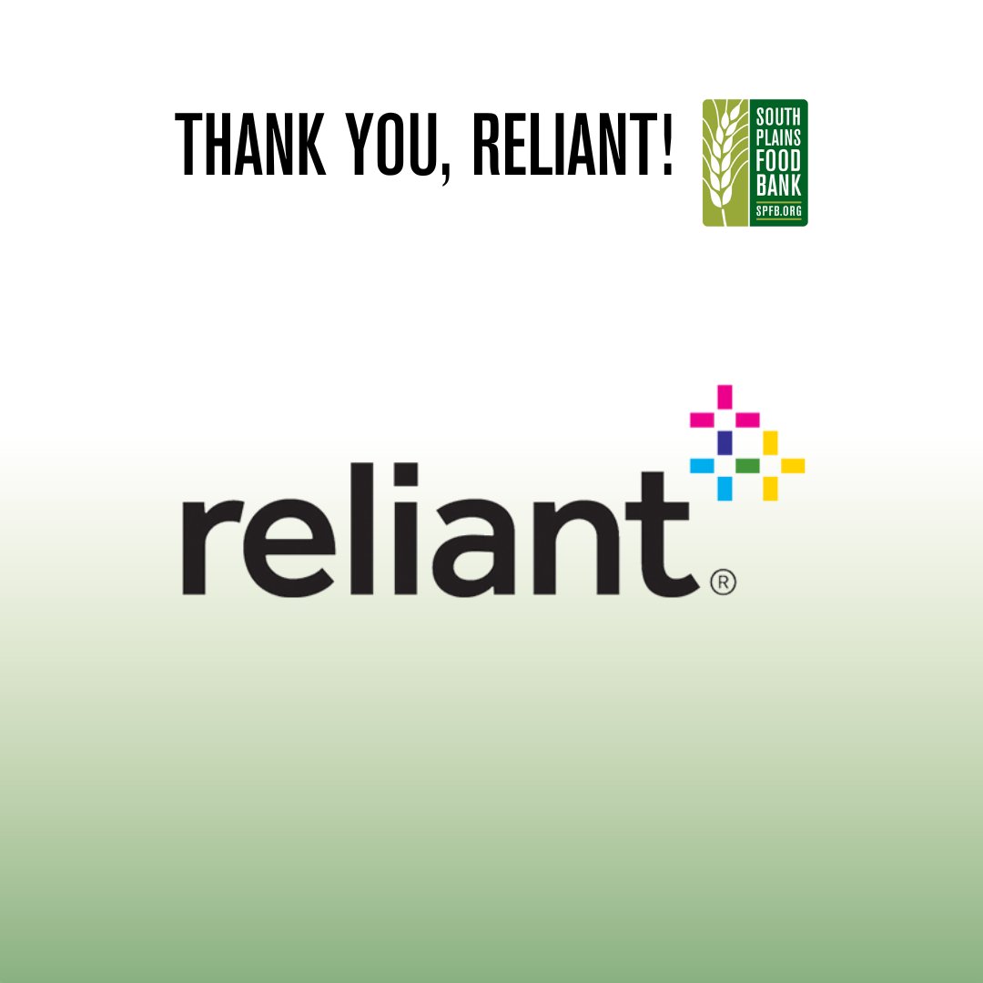 Thank you so much, Reliant! We appreciate all you do to support our mission. Thank you for being a reliable partner we can count on!