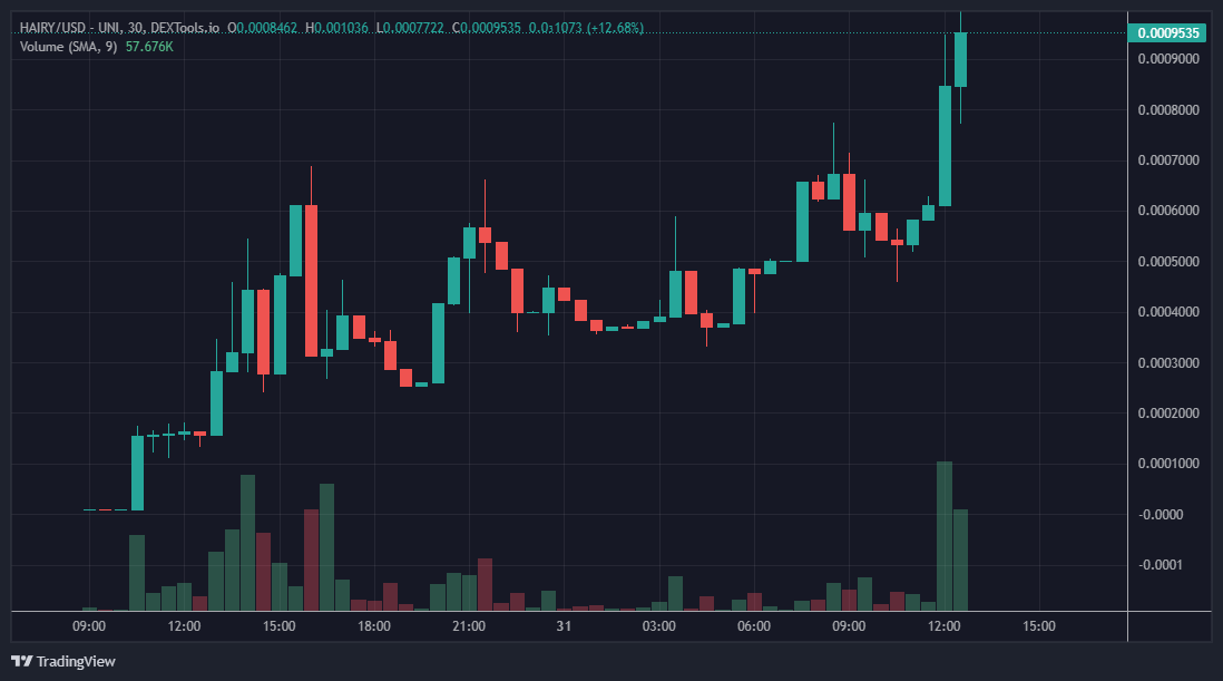 Hairy_Token's tweet photo. $Hairy looking so nice and fresh today! 

#ATH #Ethereum #ERC20 https://t.co/64Uv2jX6GS
