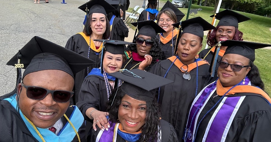 Congratulations to the amazing RNs that graduated recently with a Masters of Science in Nursing (M.S.N.) from @saintelizabethuniversity . <a href="/trinitasRMC/">TRMC IT</a> is so proud to see their Nurses continuing their education and advancing their careers.