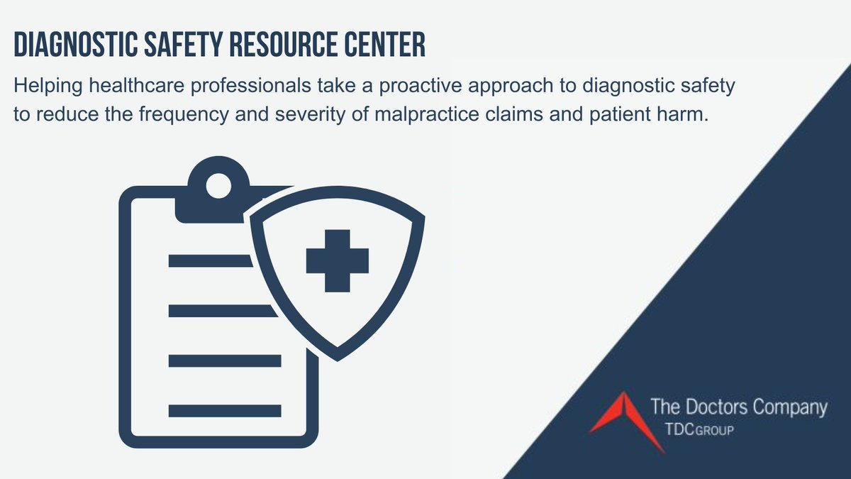 doctorscompany's tweet image. According to a recent study published in @BMJ_Qual_Saf, ~800K deaths and permanent disability cases resulted from #diagnosticerror. We are committed to helping healthcare professionals take a proactive approach to diagnostic safety. Learn more: thedoctors.com/articles/diagn…