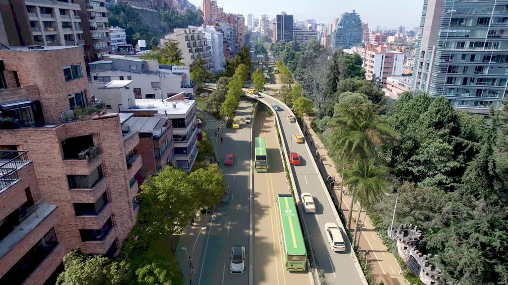 felipeangell's tweet photo. Hoy se abre la licitación del Corredor Verde, un proyecto innovador que le mejorará la vida a millones de Bogotanos.

Una obra de 23kms que no se ha hecho antes, que le da prioridad al peatón, al ciclista y al transporte público.

Una obra que se merece nuestra ciudad. https://t.co/DTgRg9ynL4