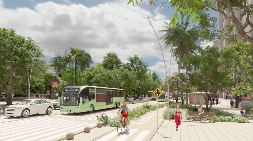 felipeangell's tweet photo. Hoy se abre la licitación del Corredor Verde, un proyecto innovador que le mejorará la vida a millones de Bogotanos.

Una obra de 23kms que no se ha hecho antes, que le da prioridad al peatón, al ciclista y al transporte público.

Una obra que se merece nuestra ciudad. https://t.co/DTgRg9ynL4